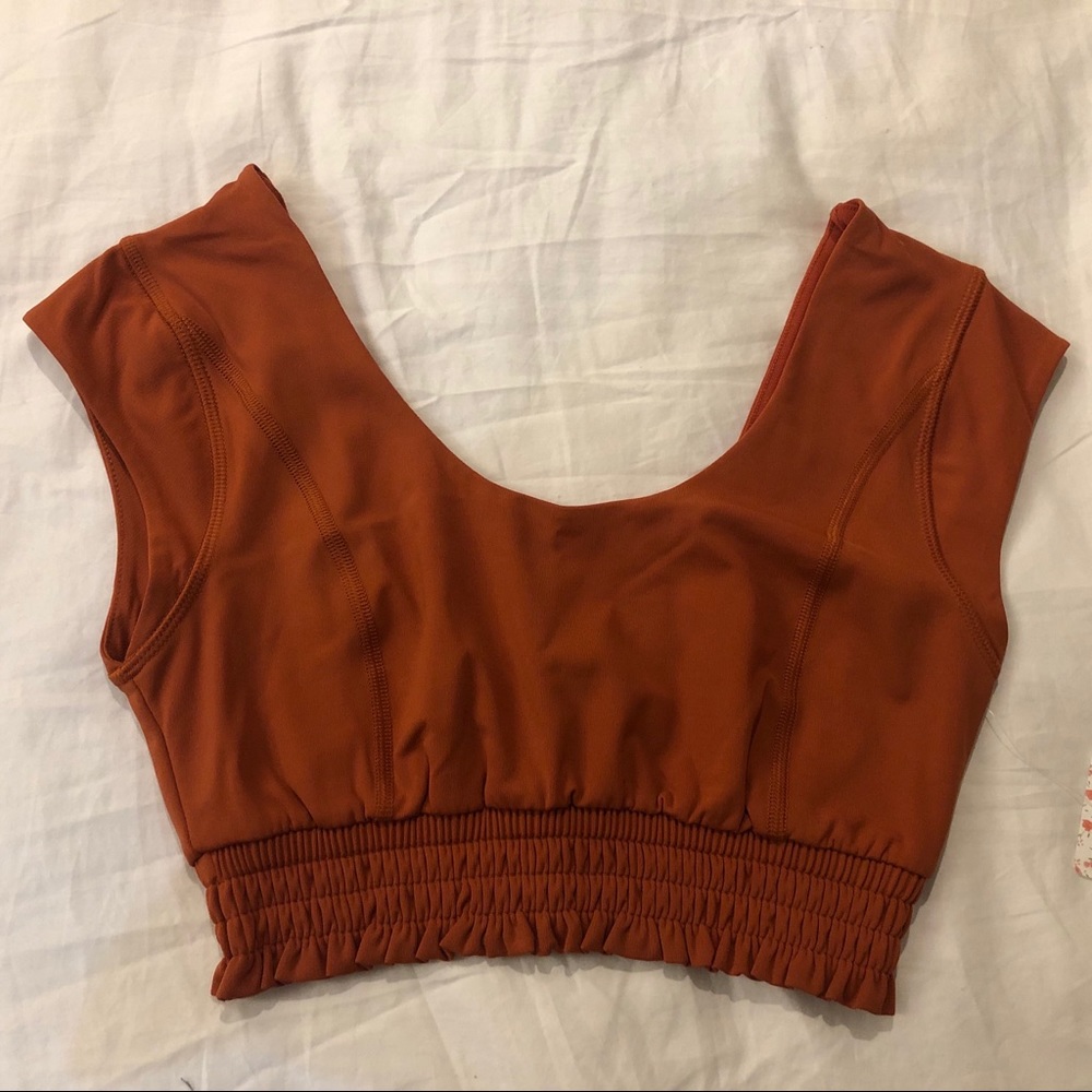 Free People Starlight Smocked Crop Top - Picture 5 of 6